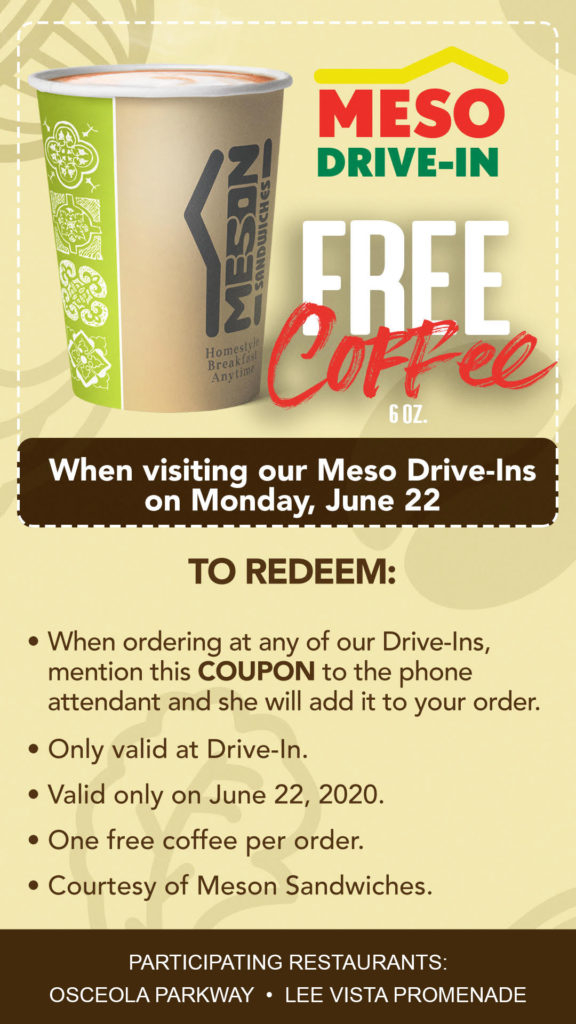 Free Coffee
