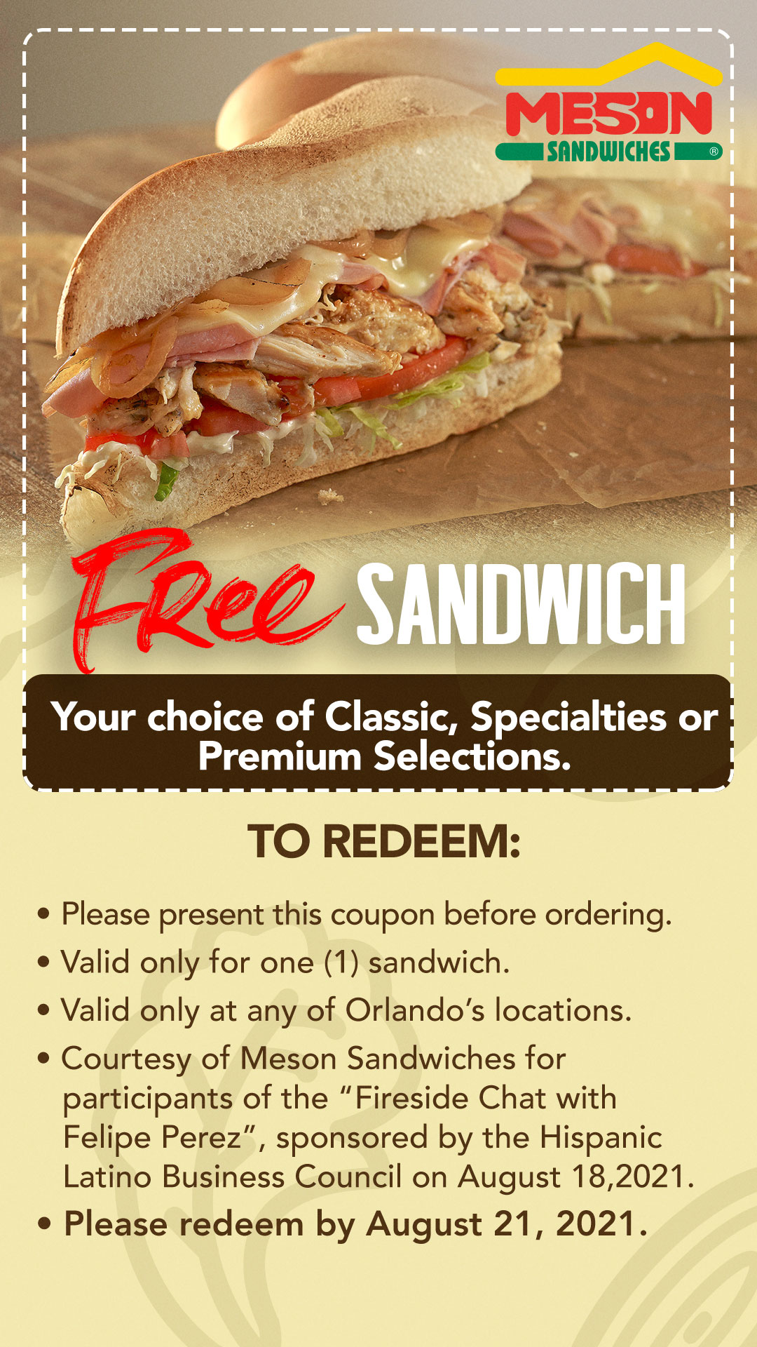 Free Sandwich