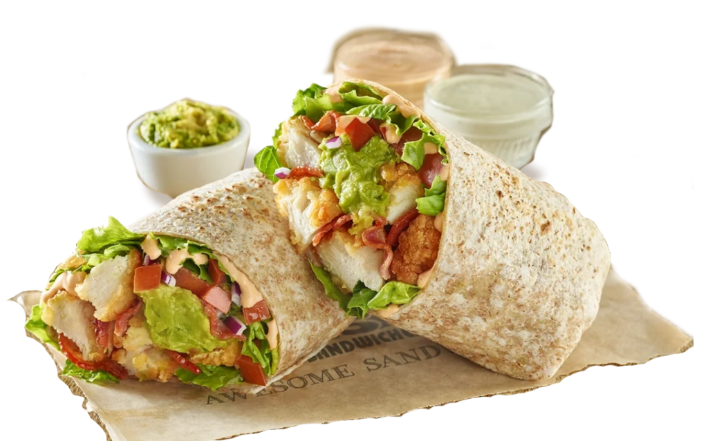 Chicken Bacon Avocado Wrap